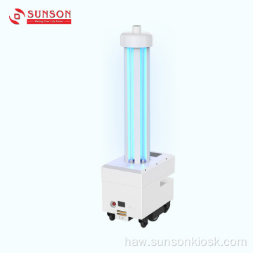 ʻO Robot Robot Disinfection Ray Ultraviolet